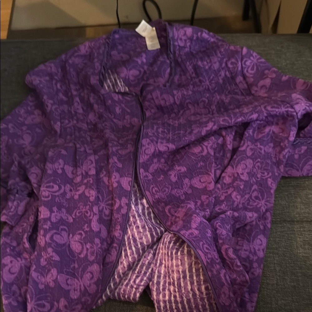 White Stag Purple Floral Jacket